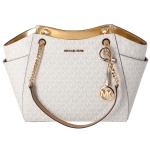 Michael Kors Jet Set Large Signature Logo Shoulder Bag