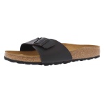 Birkenstock Women's Madrid Birko-Flor Sandal, Black Birko-Flor, 41 N EU/10-10.5 2A (N) US