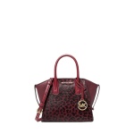 Michael Kors XS Avril Satchel Crossbody Handbag (OXBLOOD MLTI Calf Hair)