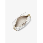 Michael Kors Jet Set Small Woven Leather Crossbody Bag