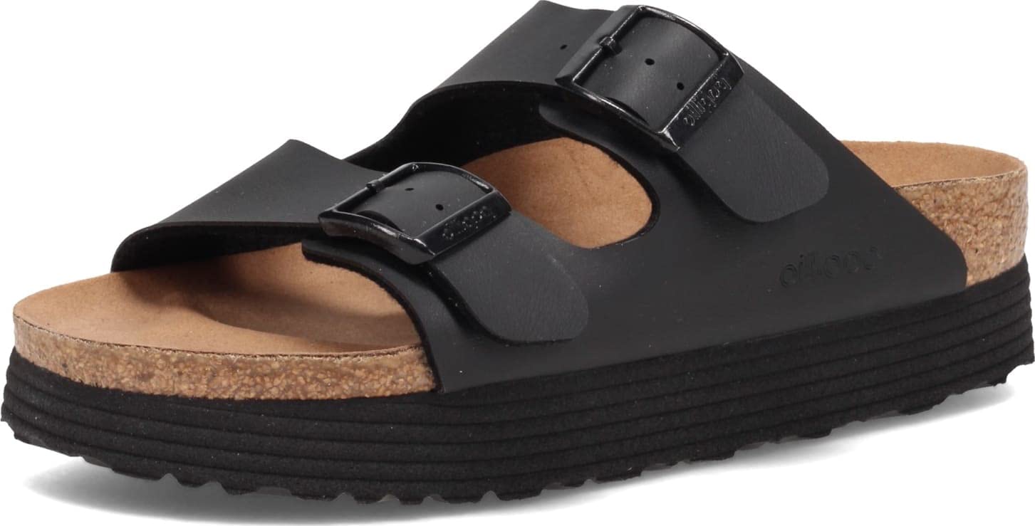 51MRqofb9sL.jpg Birkenstock 1018520342 Arizona Pl V- Black Bf N 42 - Image 1