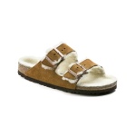 Birkenstock 1001128135 Arizona Shearling Mink/Be 35