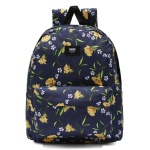 Vans Old Skool III Backpack (Dress Blues/White Floral AOP, One Size)