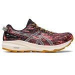 ASICS Women's Fuji Lite 3 Running Shoes, 5, Papaya/Light SAGE