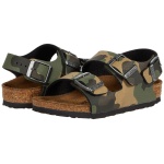 Birkenstock Boy's Milano (Toddler/Little Kid/Big Kid) Camo Khaki EU 33 (US 2-2.5 Little Kid) Narrow