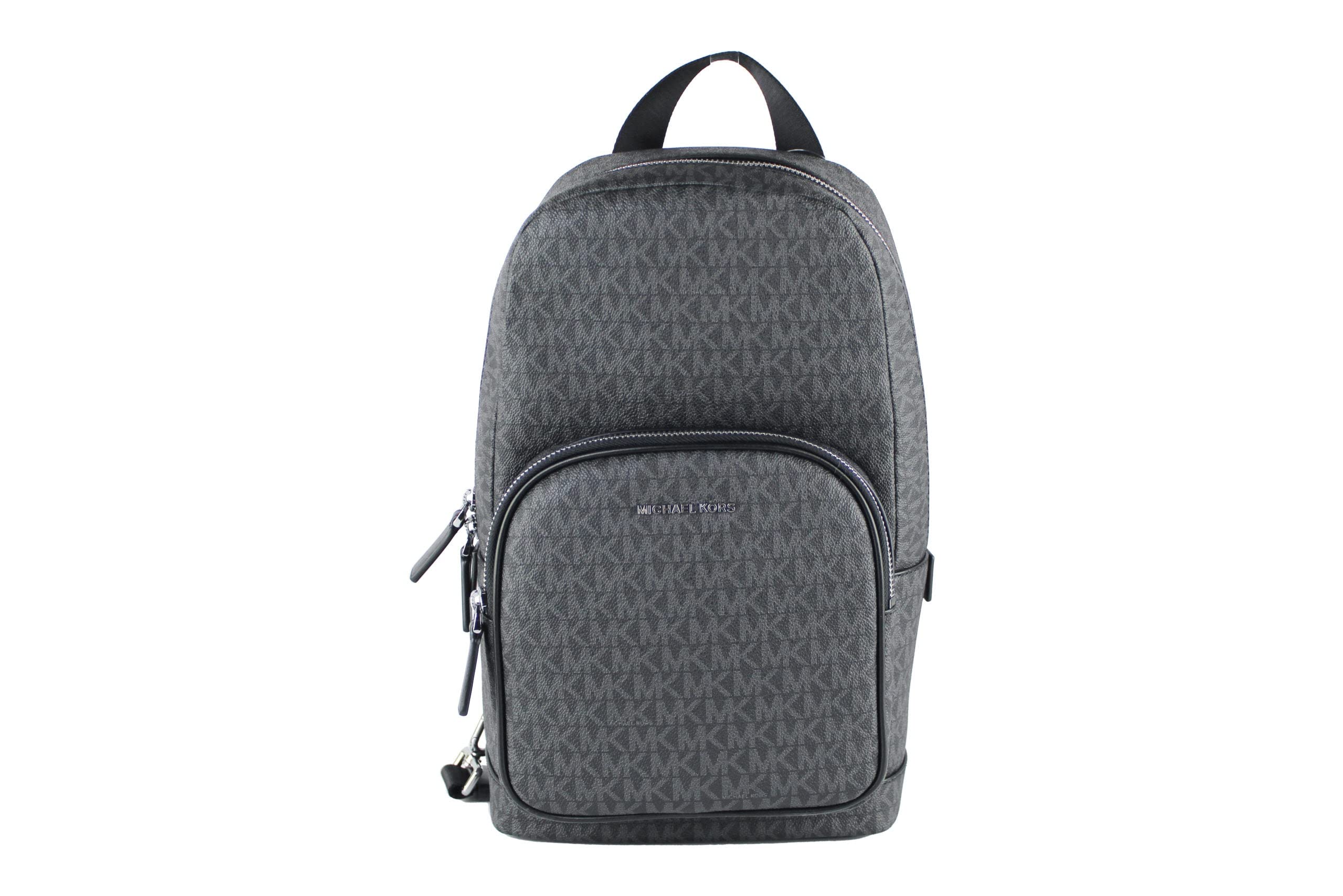 71HvTch1ML.jpg Michael Kors Cooper Commuter Sling Pack (Black) - Image 1