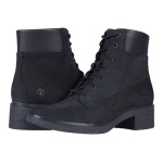 Timberland Brinda Lace Up Heel Black 10 B (M)
